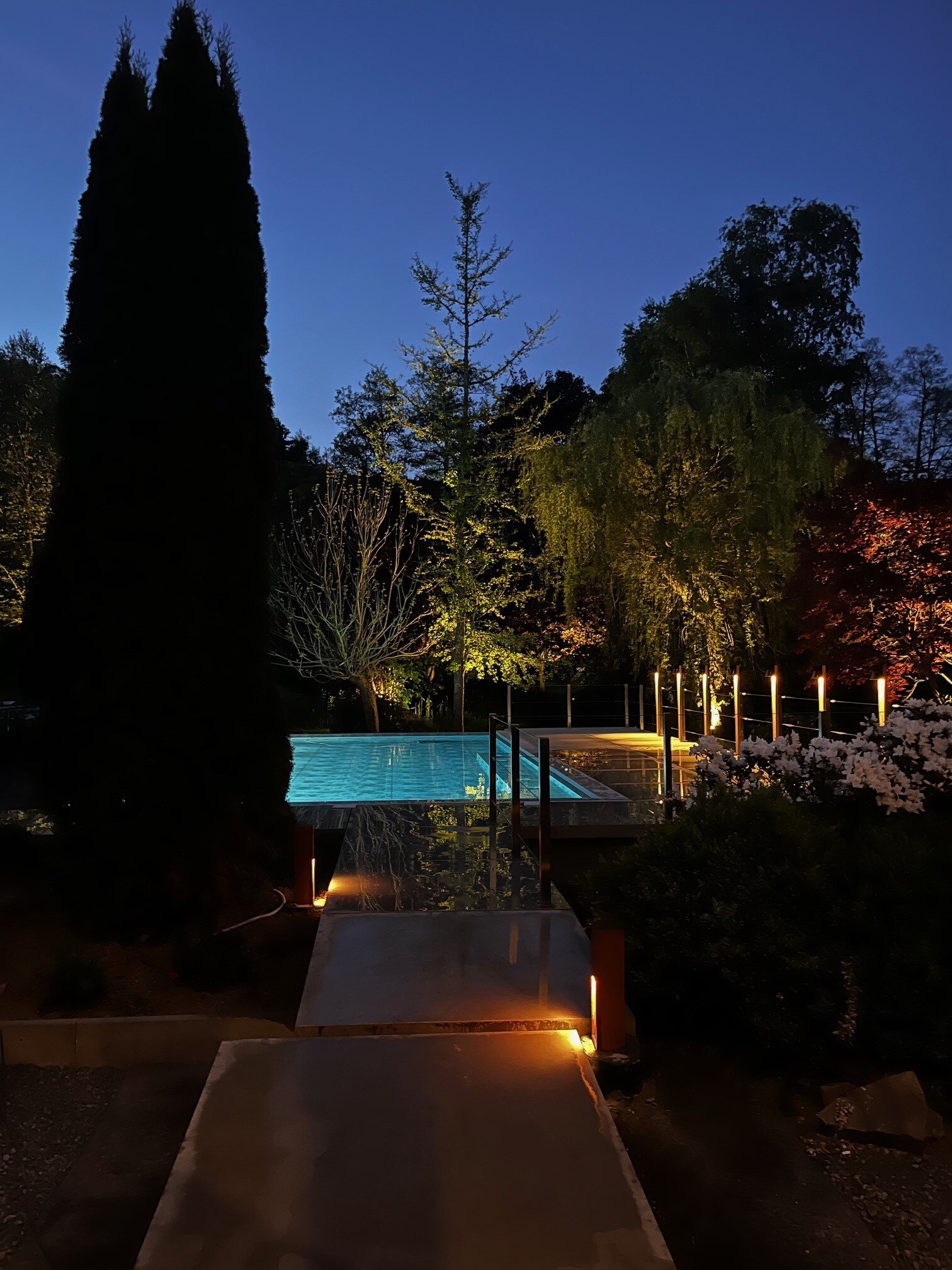 La Claire Fontaine Hostellerie-泳池
