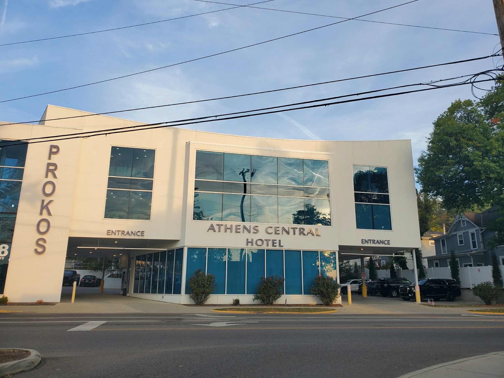 Athens Central Hotel-浴室