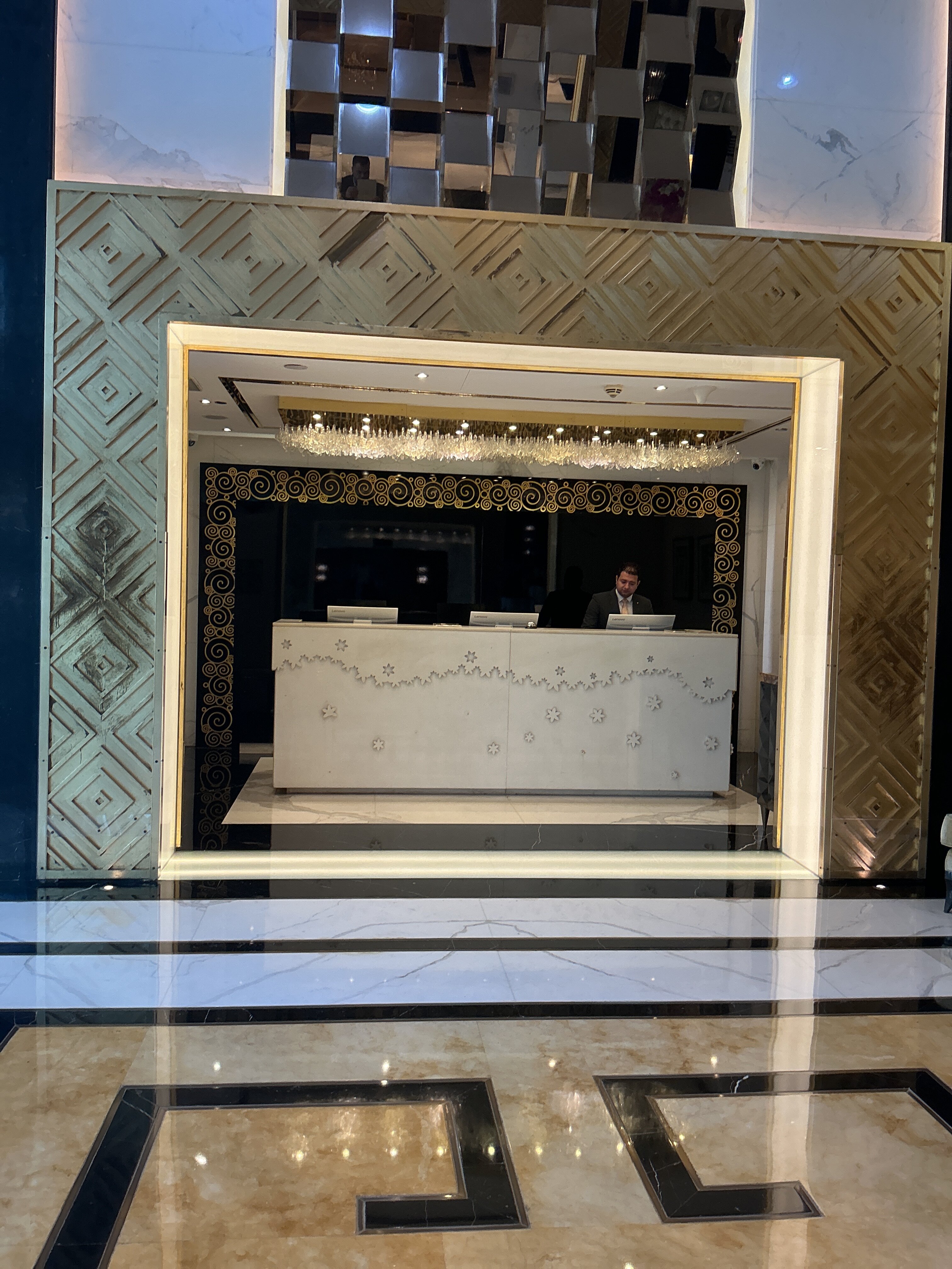 迪拜购物中心街达玛克酒店-浴室