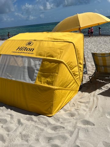 迈阿密海滩希尔顿卡巴那酒店-泳池