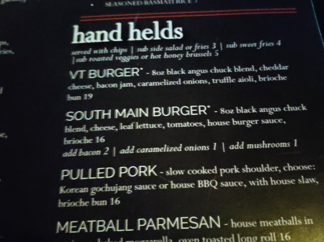 19 South Main Restaurant