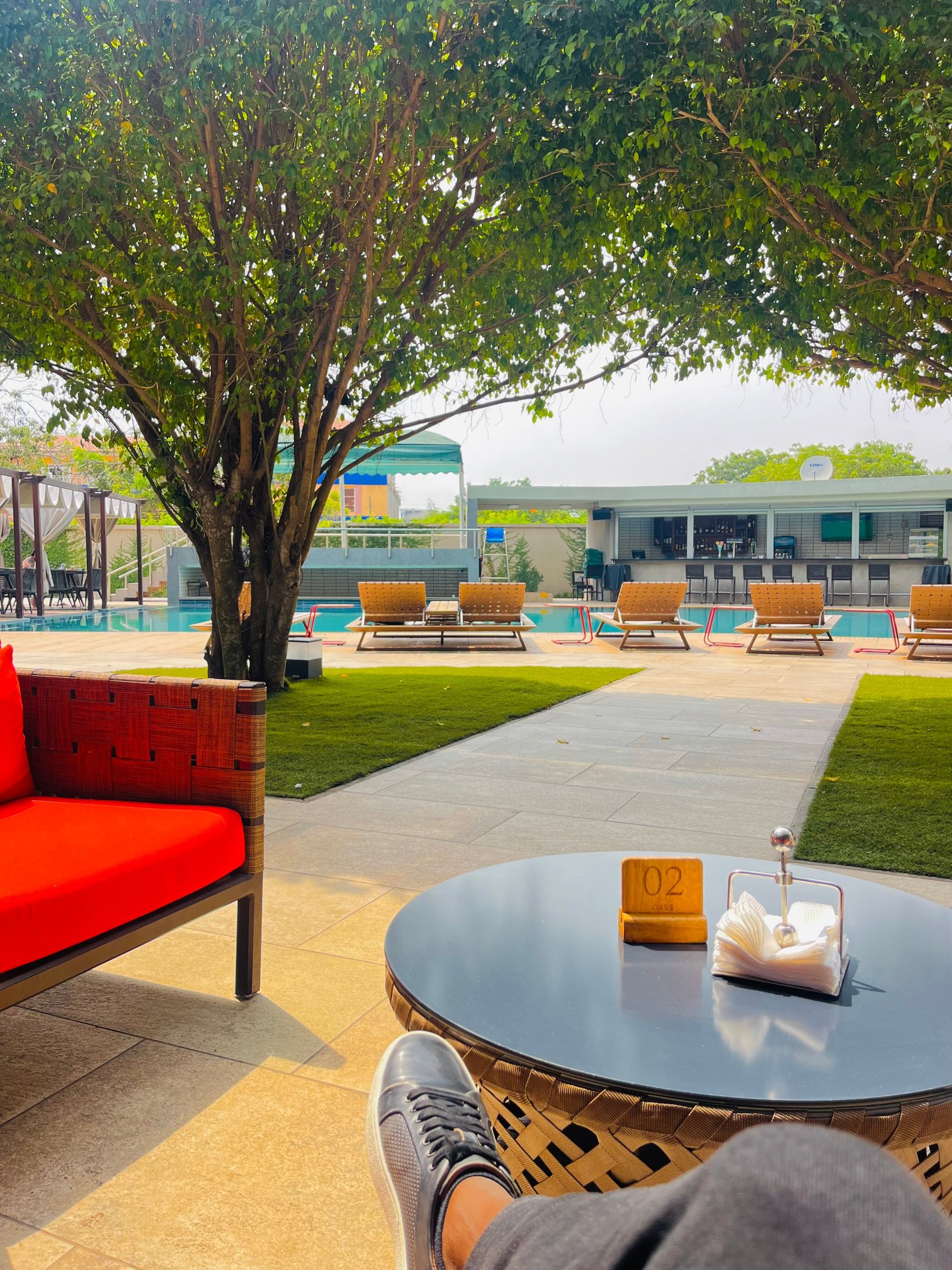 Alisa Hotel Tema-泳池