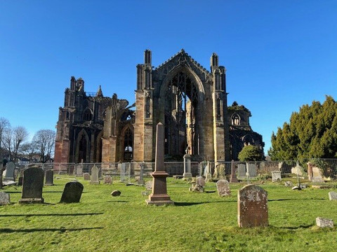 Melrose Abbey-Melrose必去景点