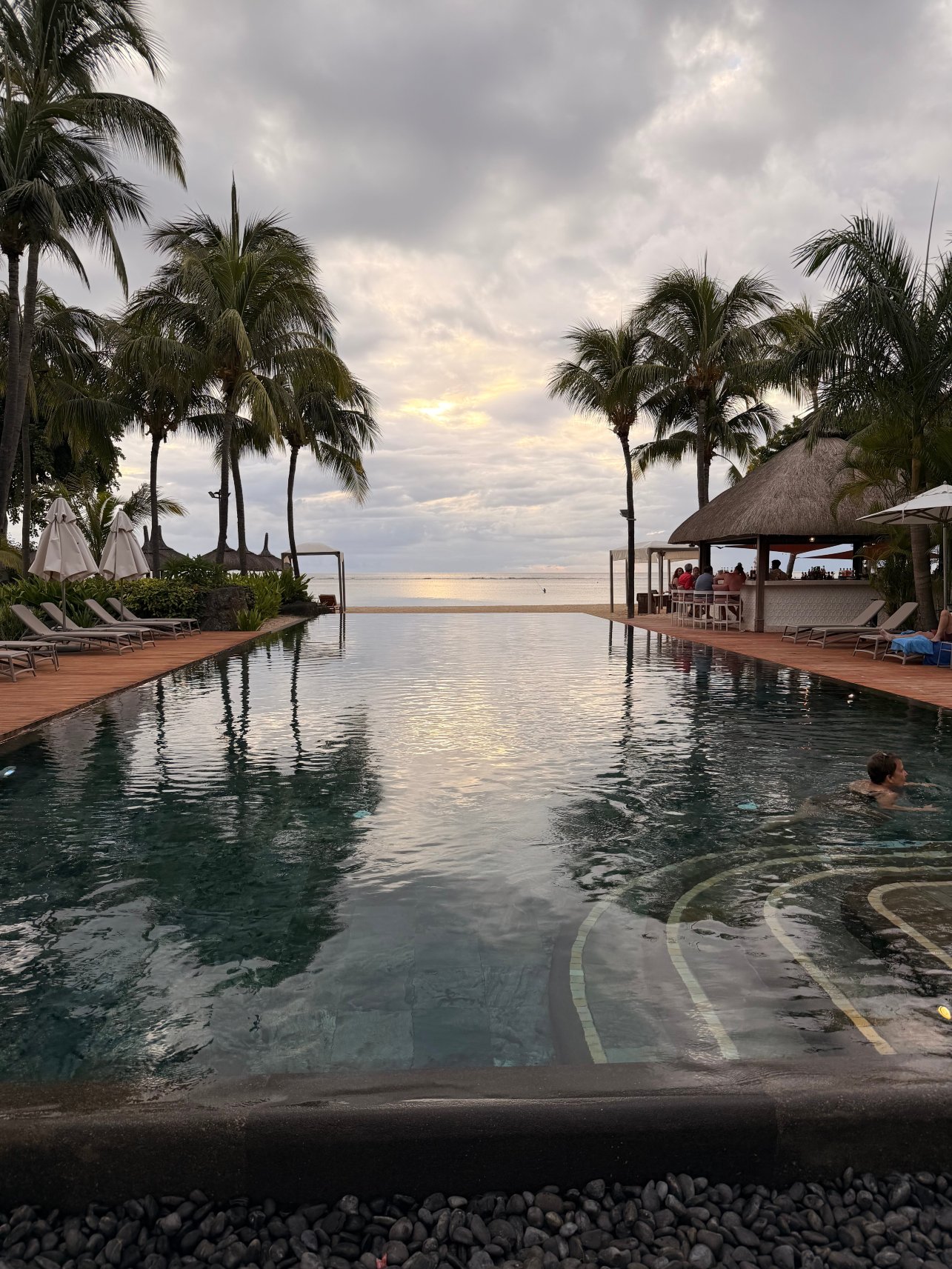 毛里求斯希尔顿度假酒店-泳池