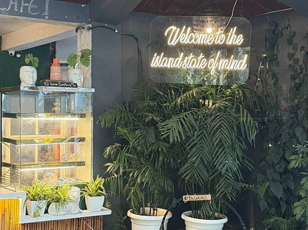 Aquarium Island Cafe Bhimtal-Bhimtal必去景点