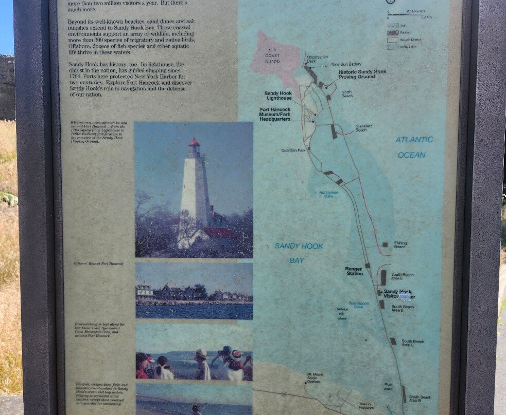 Sandy Hook Light House-Fort Hancock必去景点