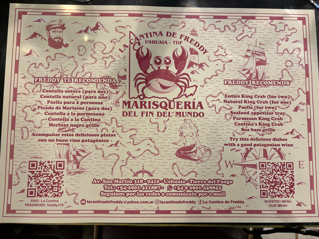 Lá cantina de Freddy
