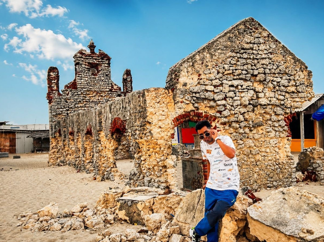 Ruined Temple/Church of Dhanushkodi-Rameswaram必去景点