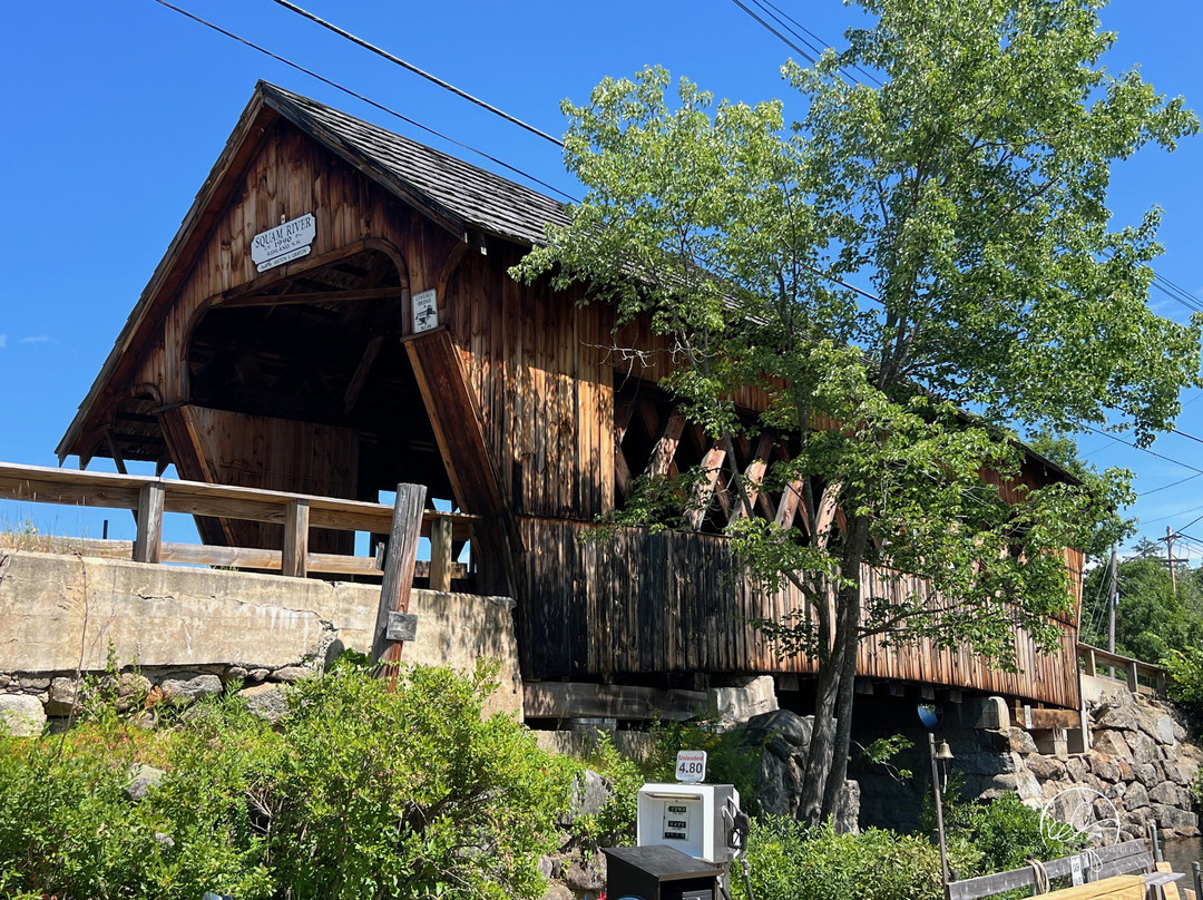 Squam River Covered Bridge-Ashland必去景点