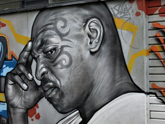 Fresque "mike Tyson"-塞纳河畔维特里必去景点