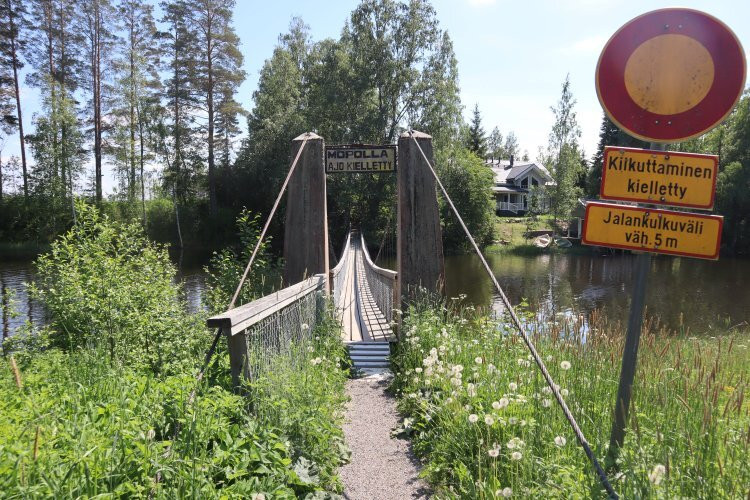 Jokiranta and Suspension Bridge-Hartola必去景点