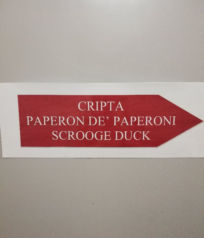 Cripta di Paperon De' Paperoni (Scrooge Duck)-Berceto必去景点