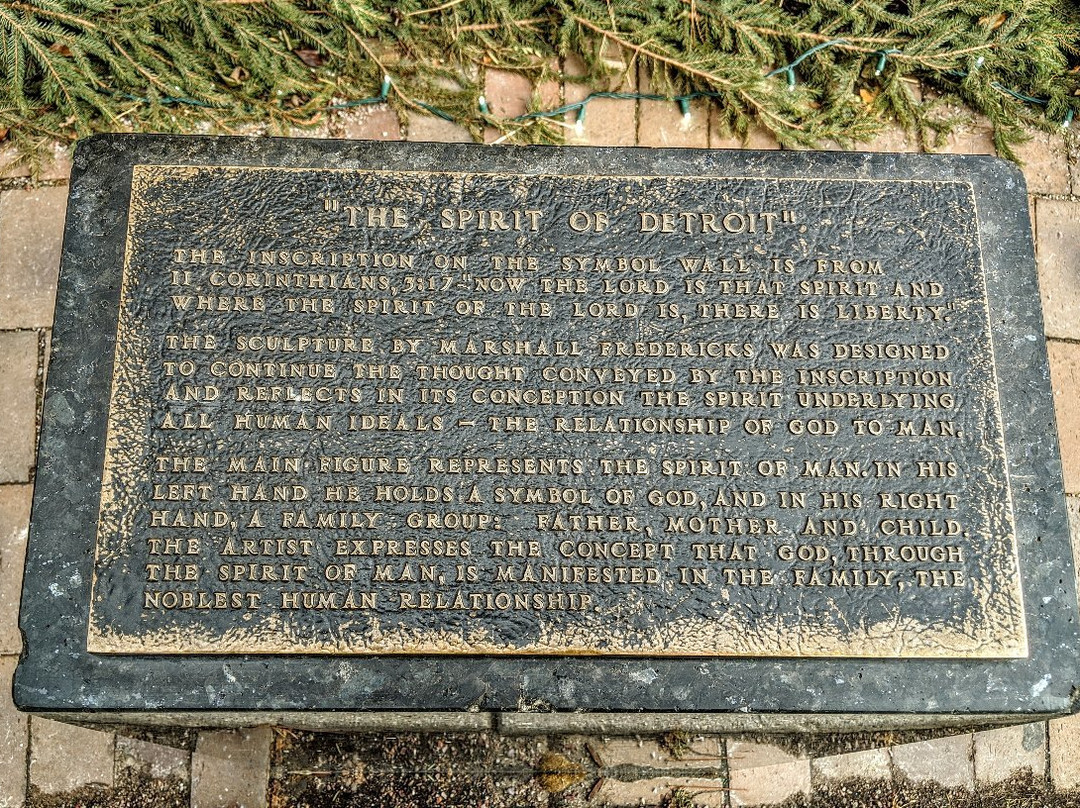 The Spirit of Detroit-底特律必去景点