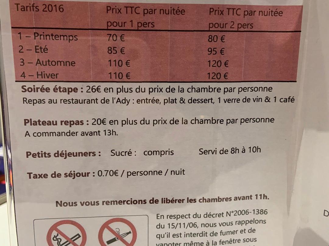 L’Auberge De L’Ady主图