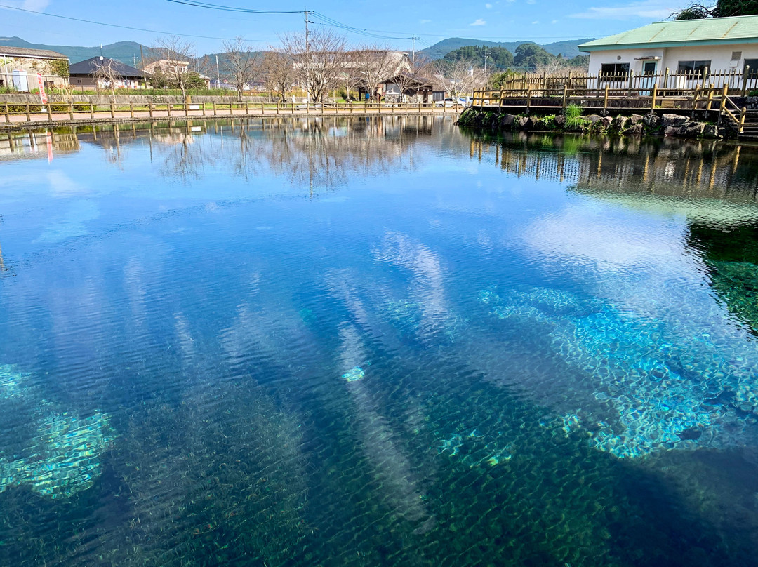 Maruike Pond Spring Water at the foot of Mt. Kirishima景点图片