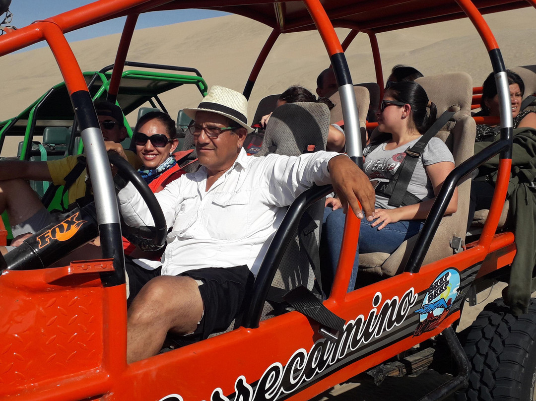 Ica, huacachina, boggies pisco food