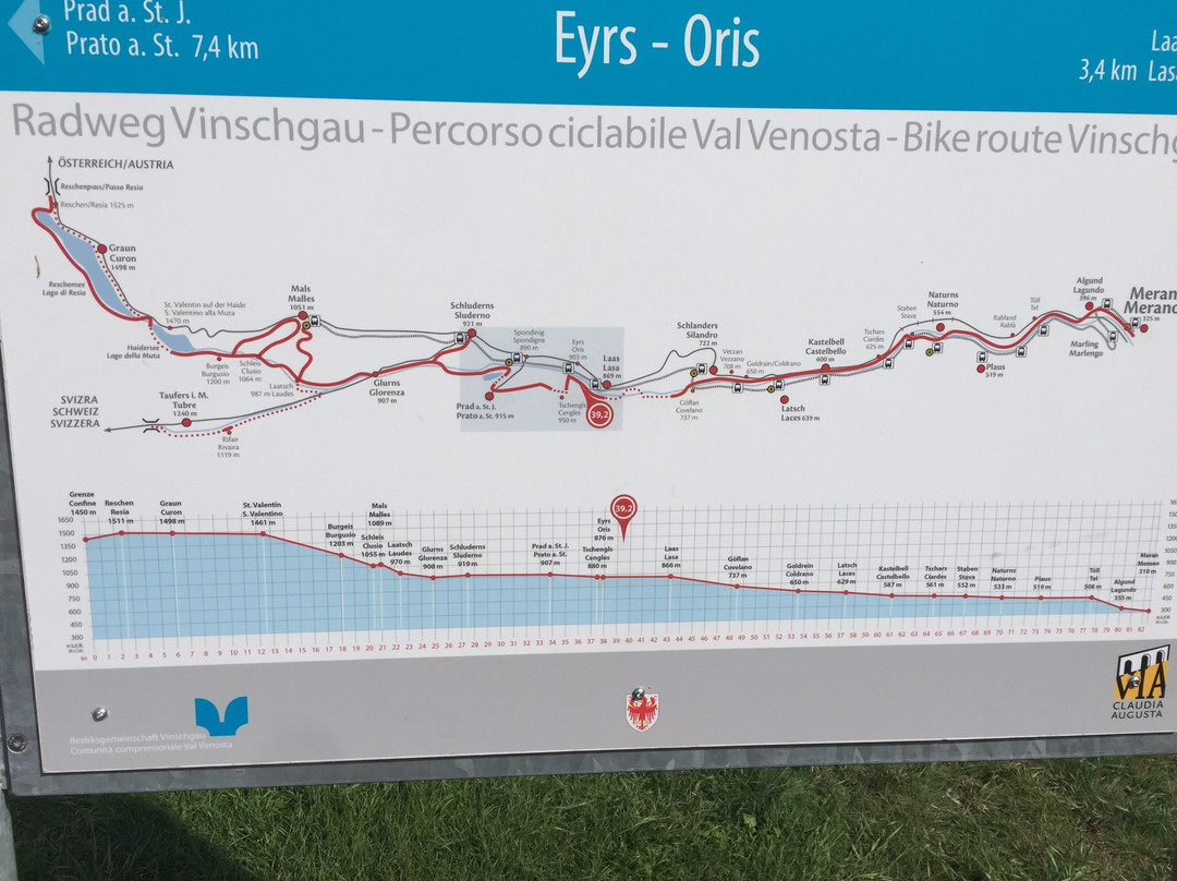 Pista Ciclabile della Val Venosta景点图片