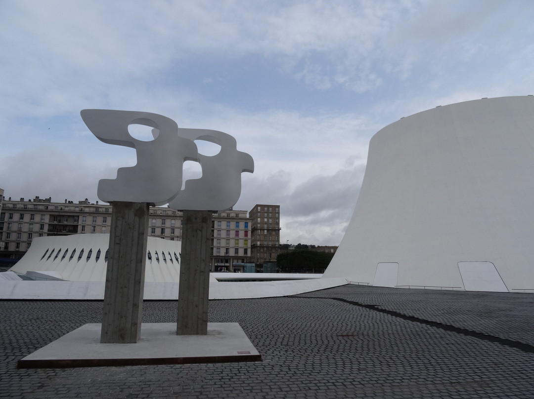 Bibliothèque Oscar Niemeyer-勒阿弗尔必去景点