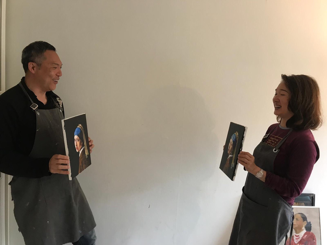 AmsterdamCanalPainting-阿姆斯特丹必去景点