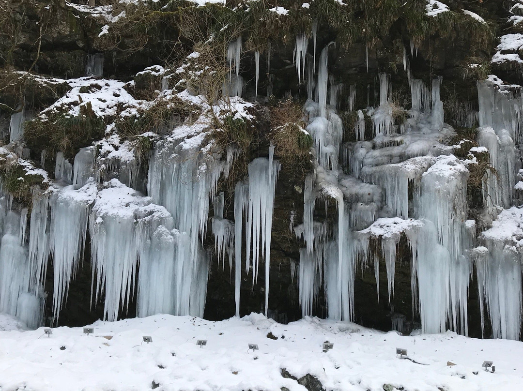 Misotsuchi Icicles (Misotsuchinotsurara)-秩父市必去景点