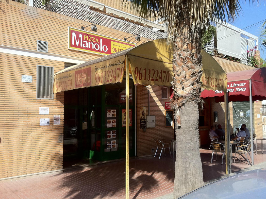 La Canyada餐馆和美食-Pizza Manolo