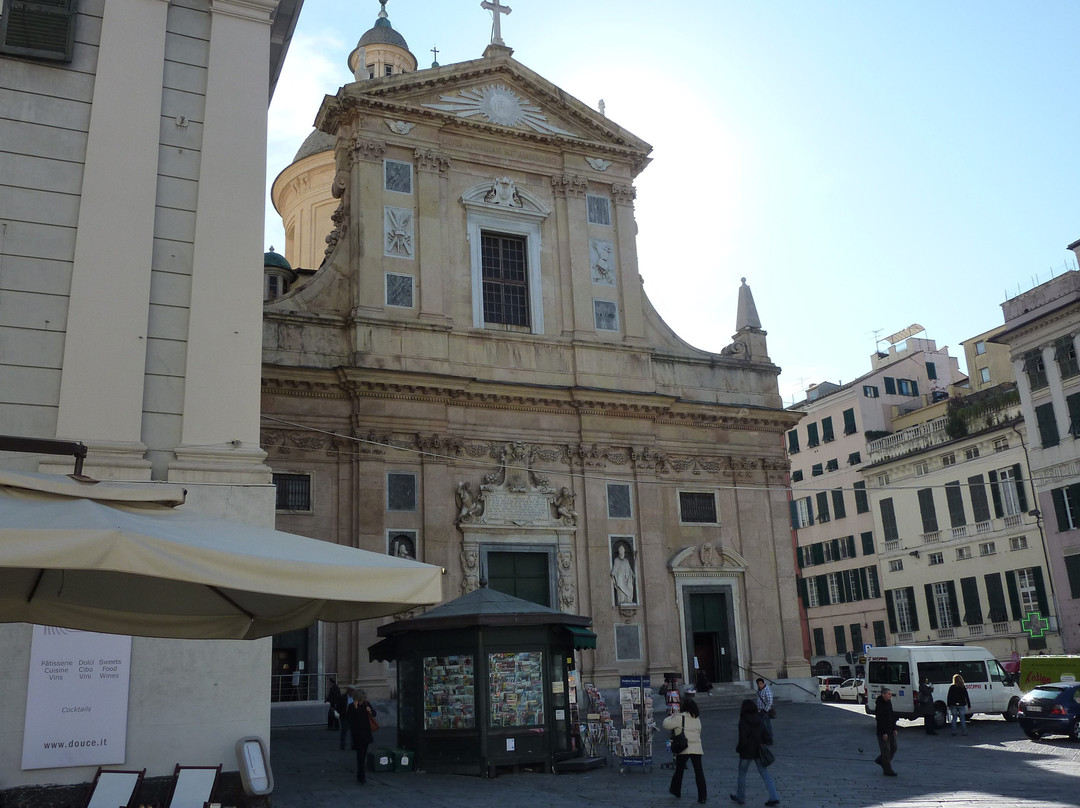 Chiesa del Gesu e dei Santi Ambrogio e Andrea-热那亚必去景点