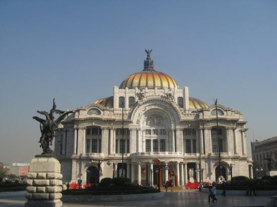 墨西哥国家美术宫-墨西哥城必去景点