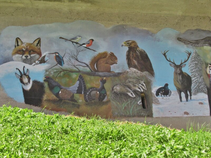 Murales di Cibiana-Cibiana di Cadore必去景点