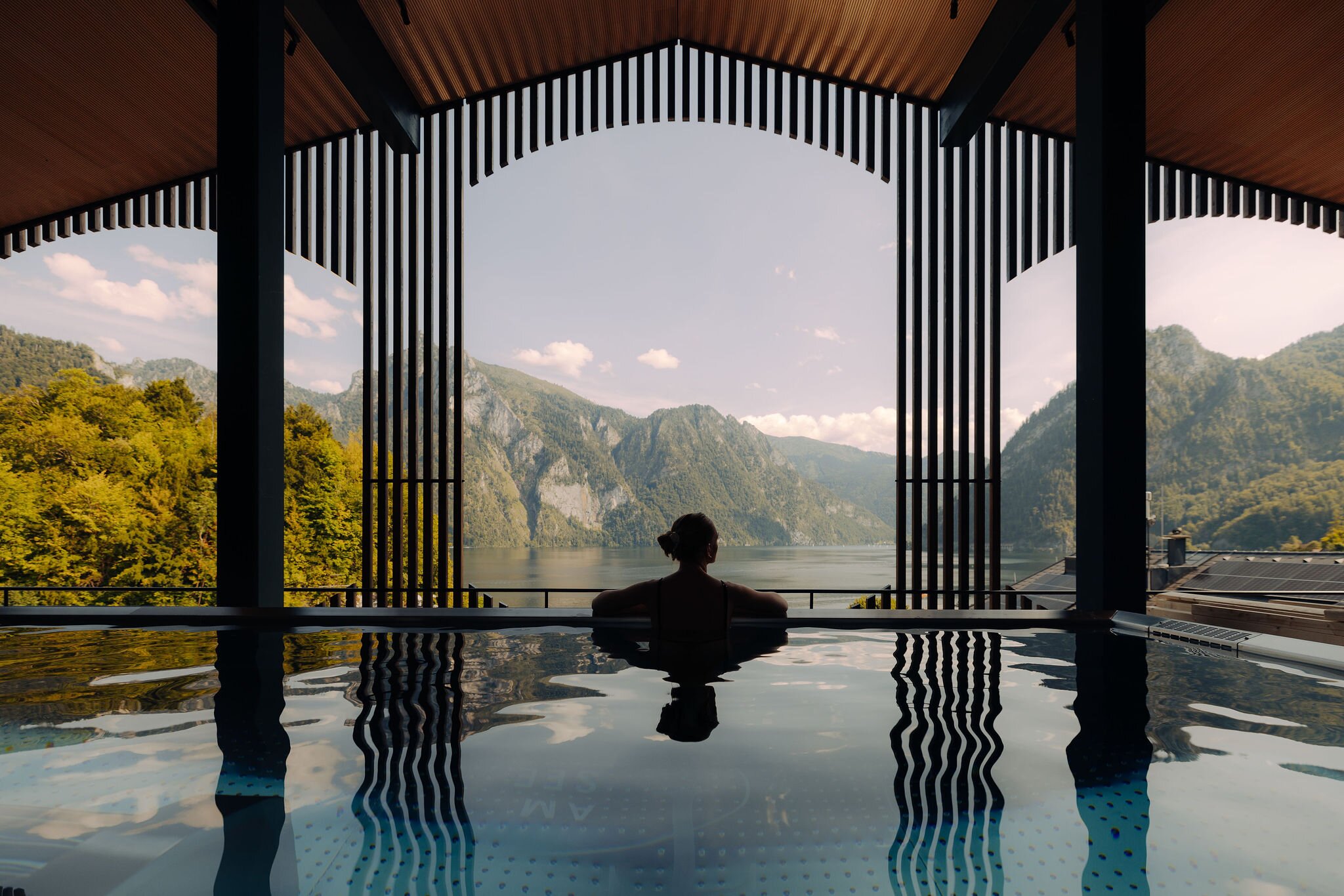 Hotel Post Am See 4*superior-泳池