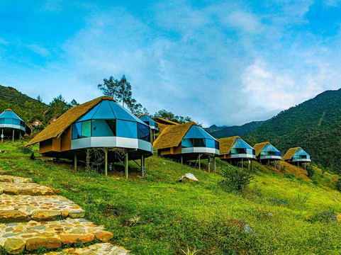 Mountain Sky View of Peru