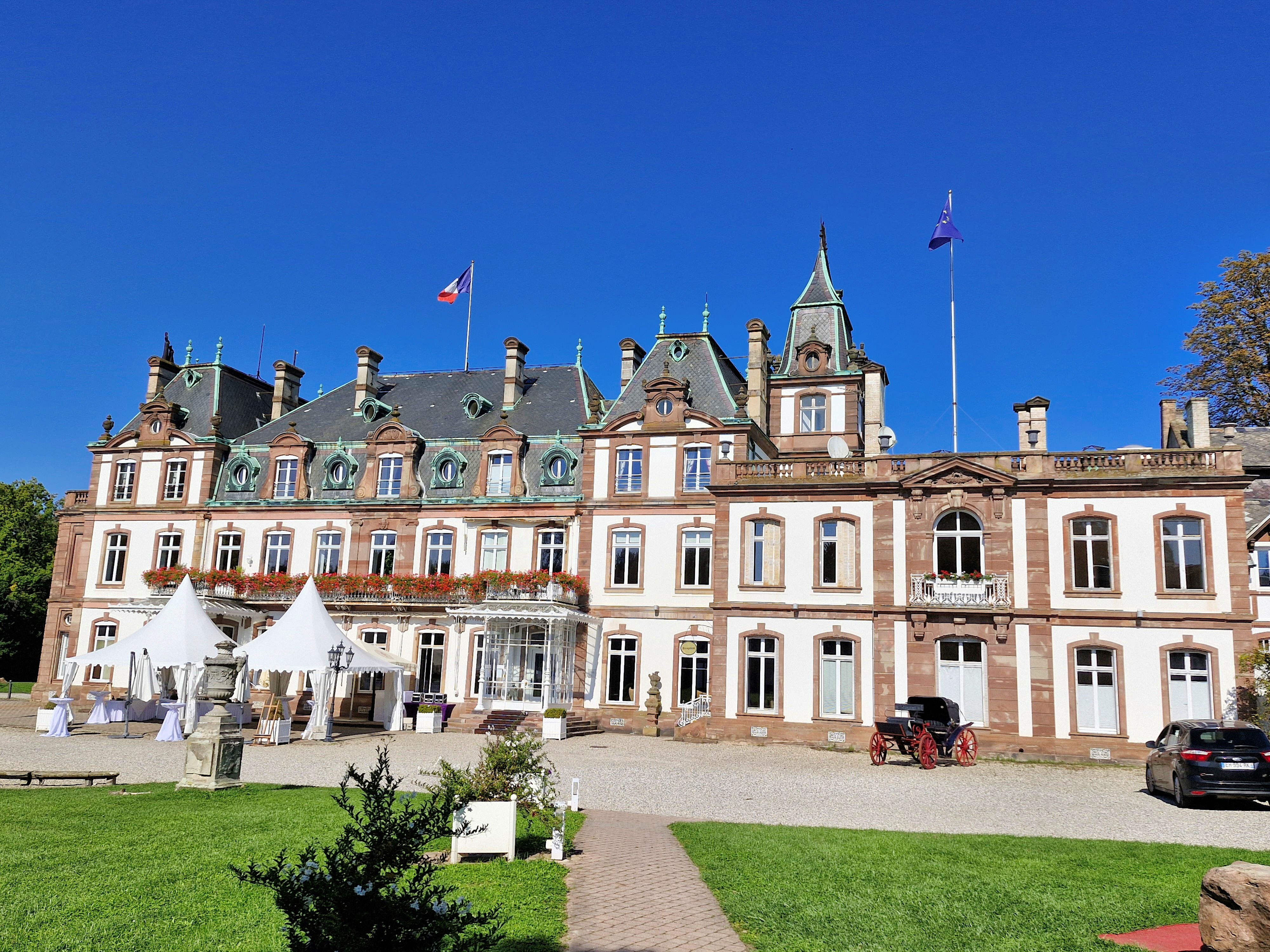 Hotel Château de Pourtales-浴室