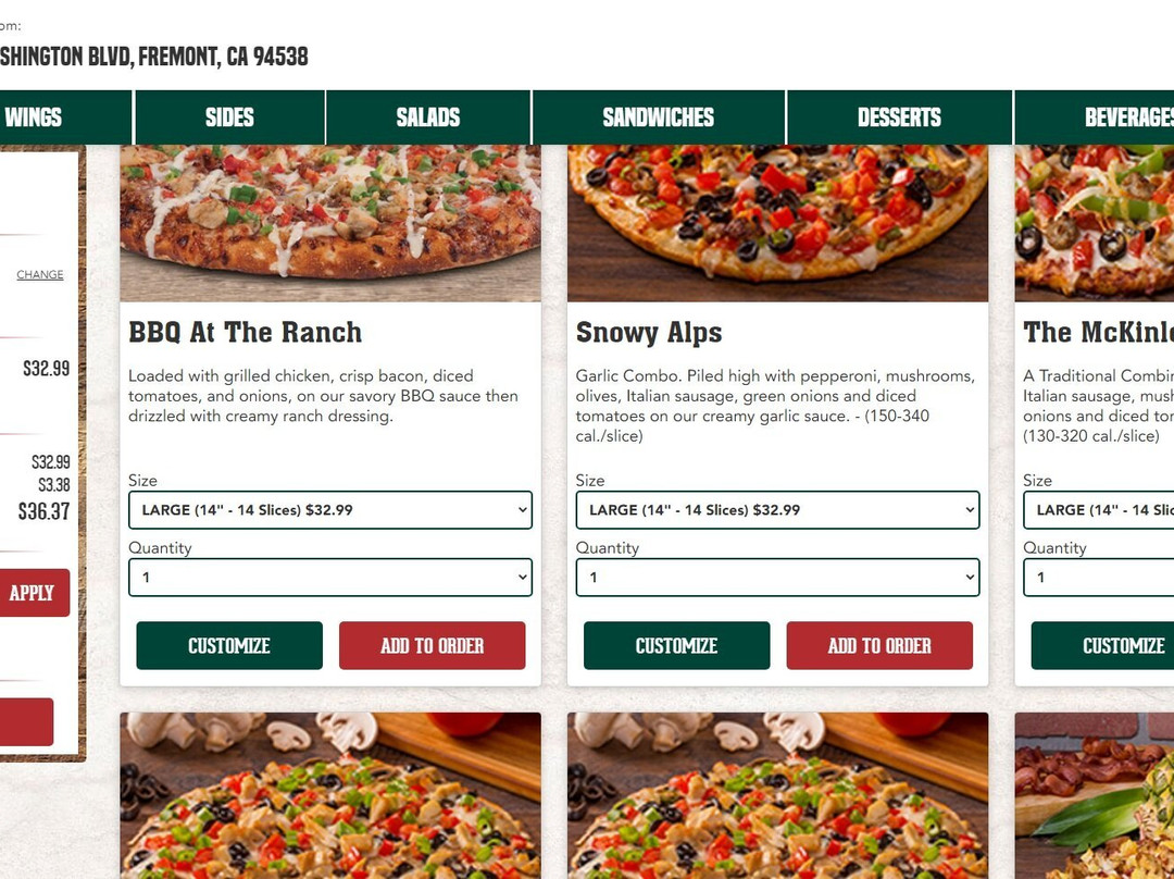 Mountain Mike's Pizza