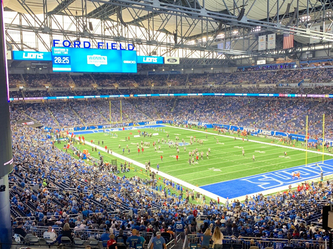 Ford Field-底特律必去景点