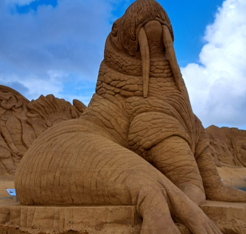 Sandskulpturfestival i Soendervig-灵克宾必去景点