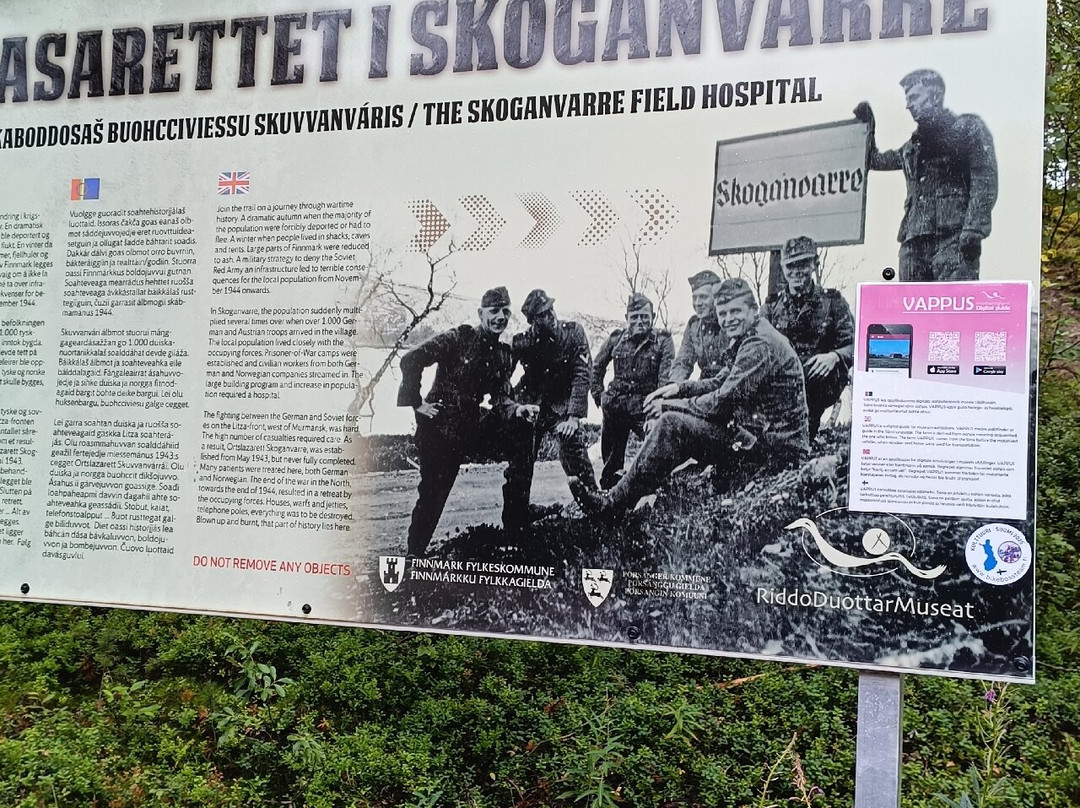 Lazarettmoen German Field Hospital Remains-Skoganvarre必去景点