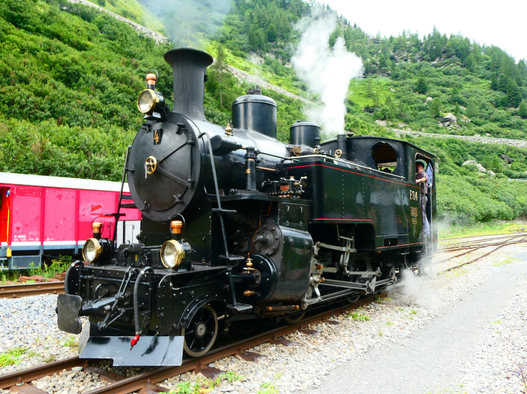 Dampfbahn Furka Bergstrecke-Realp必去景点