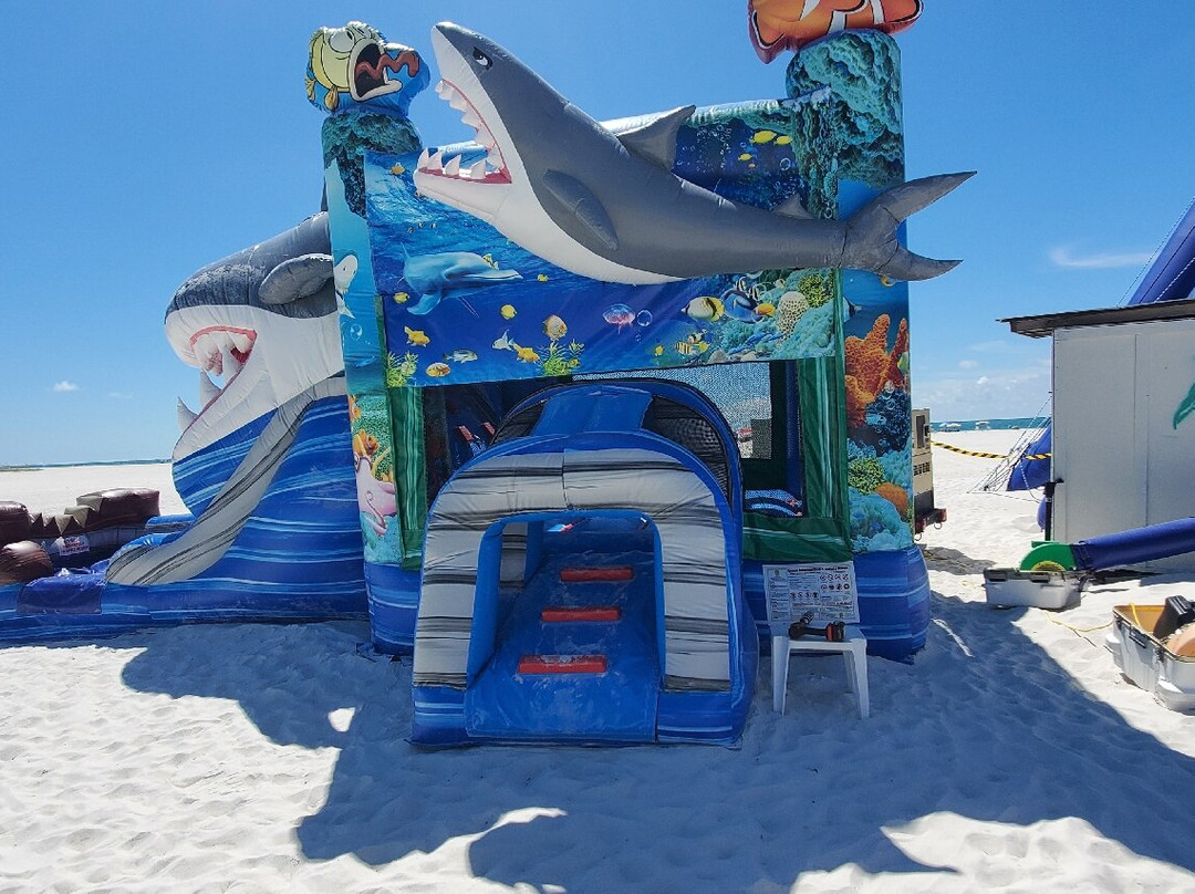 Treasure Island Waterslide and Cabanas