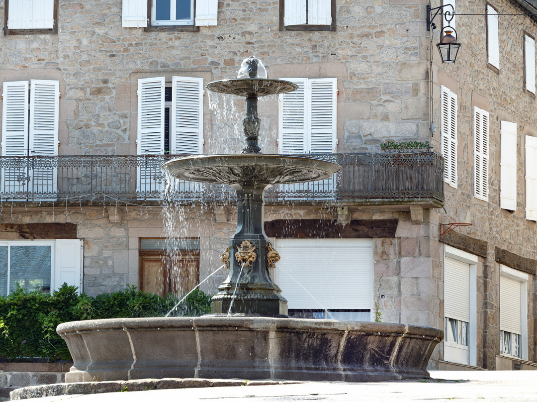 La Fontaine aux lions-Meymac必去景点