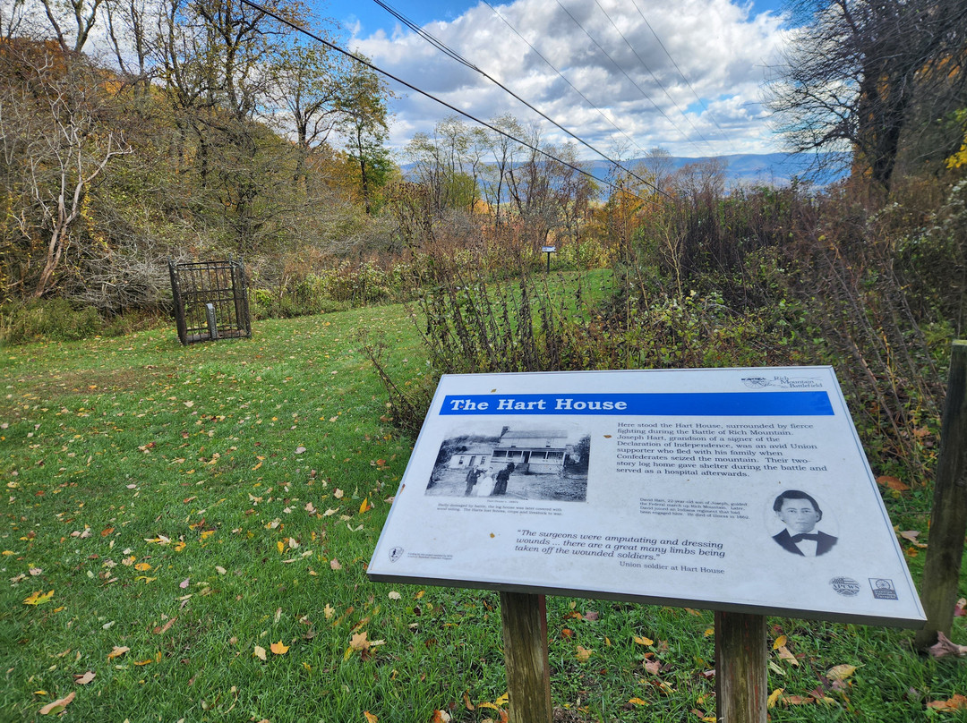 Rich mountain Battlefield Civil War Site-Beverly必去景点