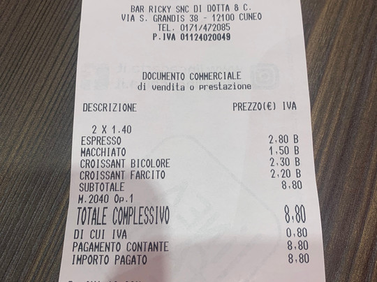 Bar Ricky Torrefazione Dotta Caffe-库内奥必去景点