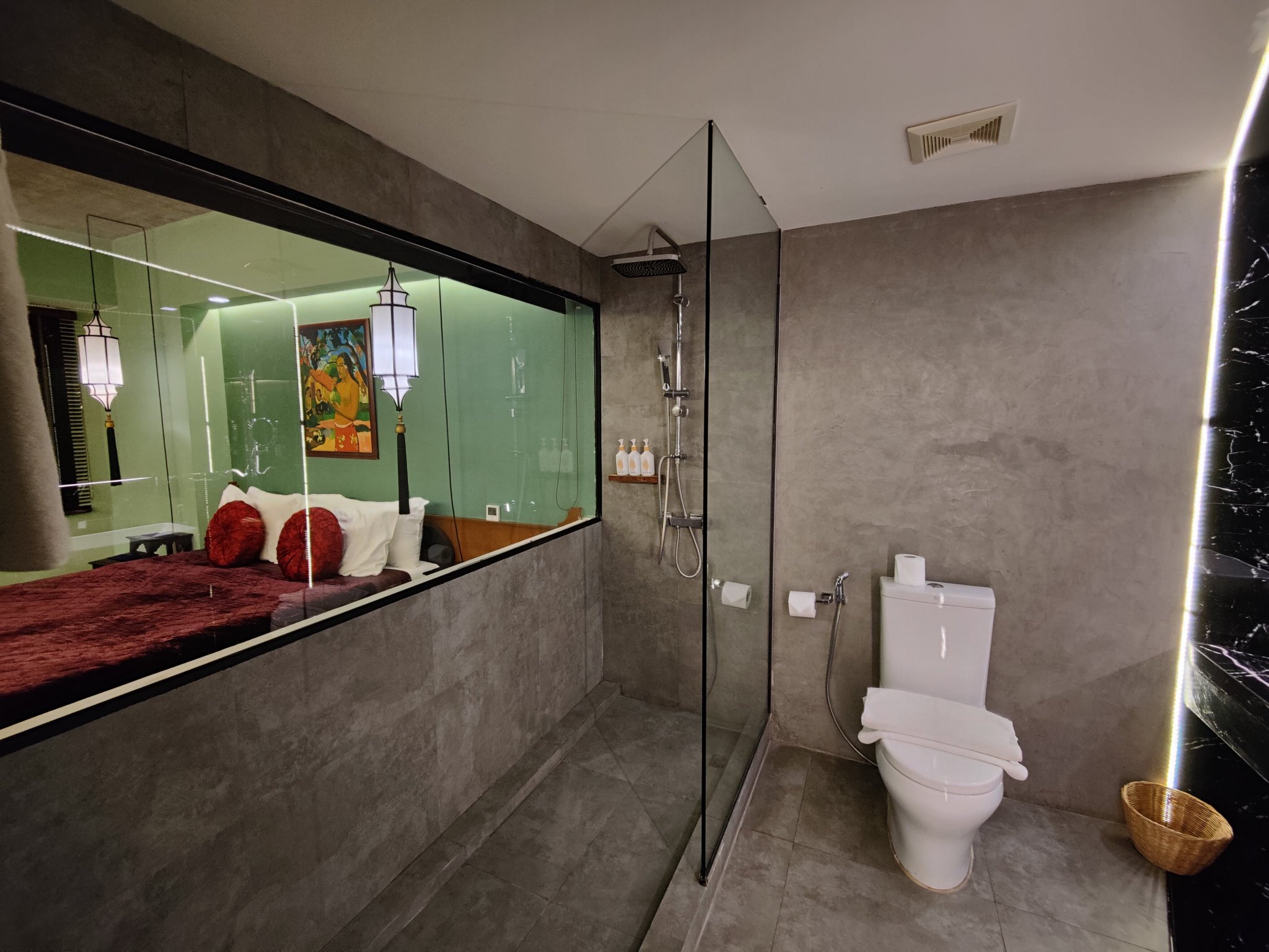 Lao Poet Hotel-浴室