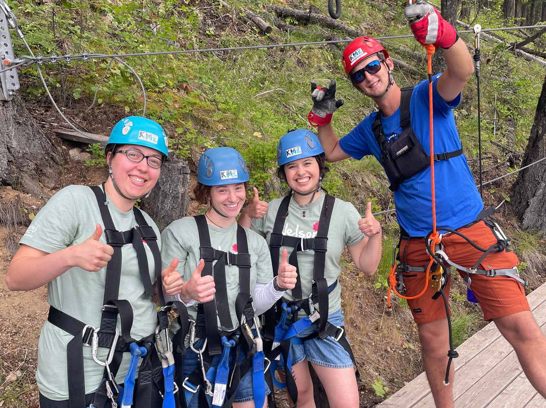 Kokanee Mountain Zipline-Nelson必去景点