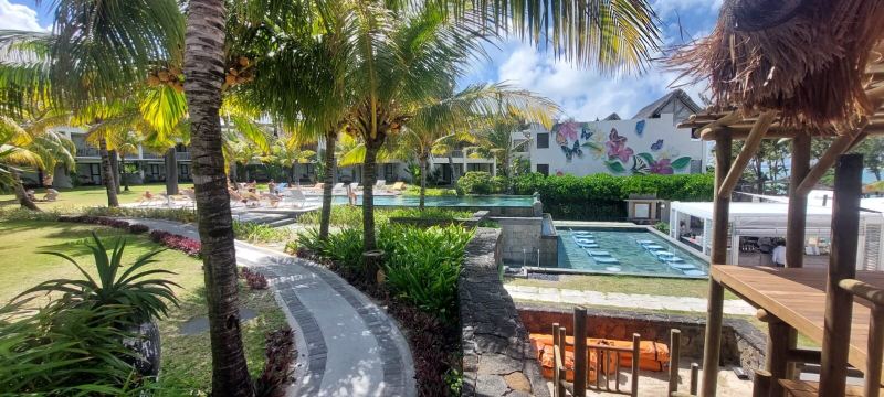 毛里求斯C度假村-泳池