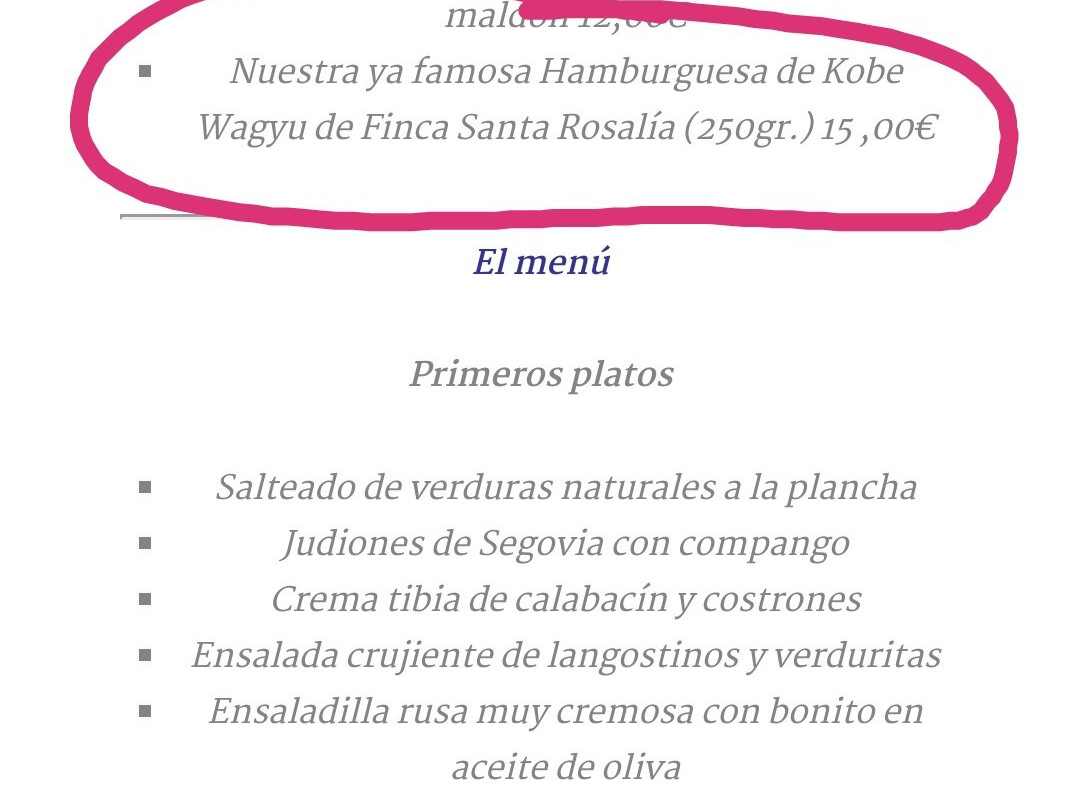 Restaurante del Club de Golf de Lerma