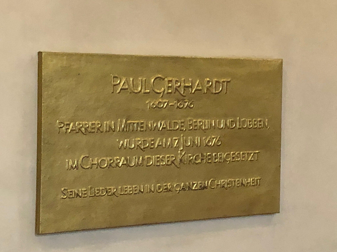 Paul Gerhardt Kirche-Lubben必去景点