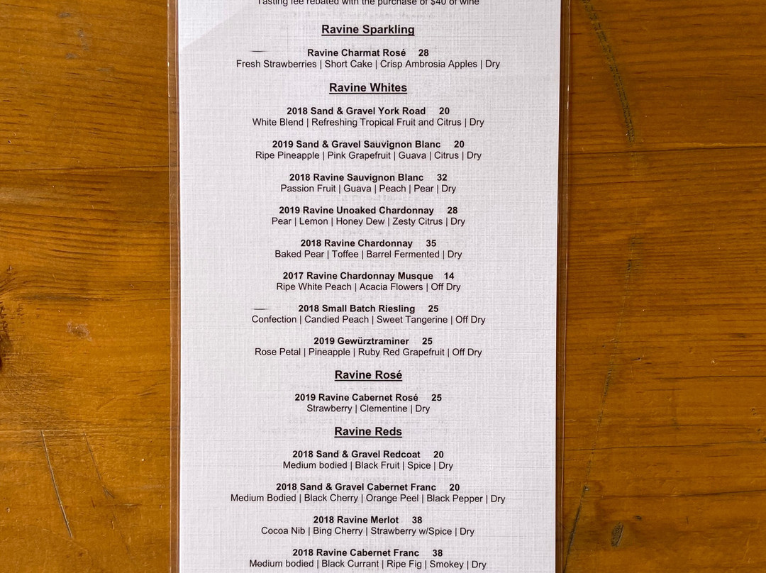 Ravine Vineyard Estate Winery-滨湖尼亚加拉必去景点