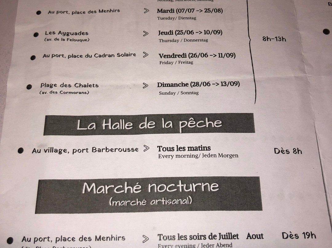 Marche de Gruissan-Gruissan必去景点