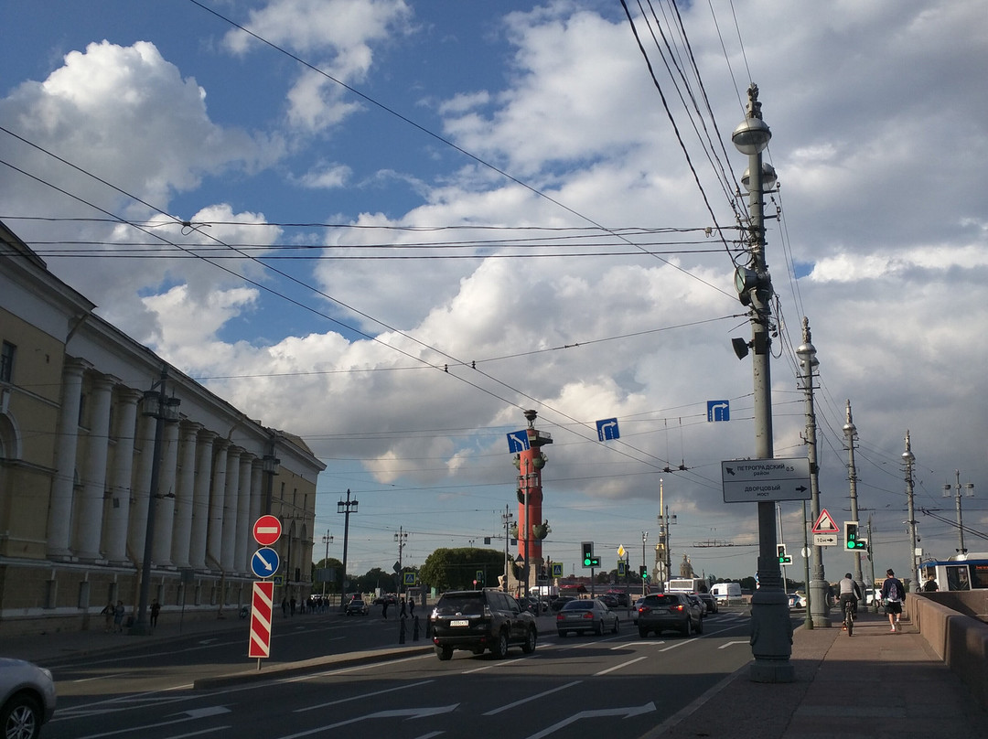 Memorial Sign Strelka Of Vasilievskiy Island景点图片