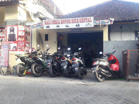 Bali Ceria Motor Bike Rental-库塔必去景点