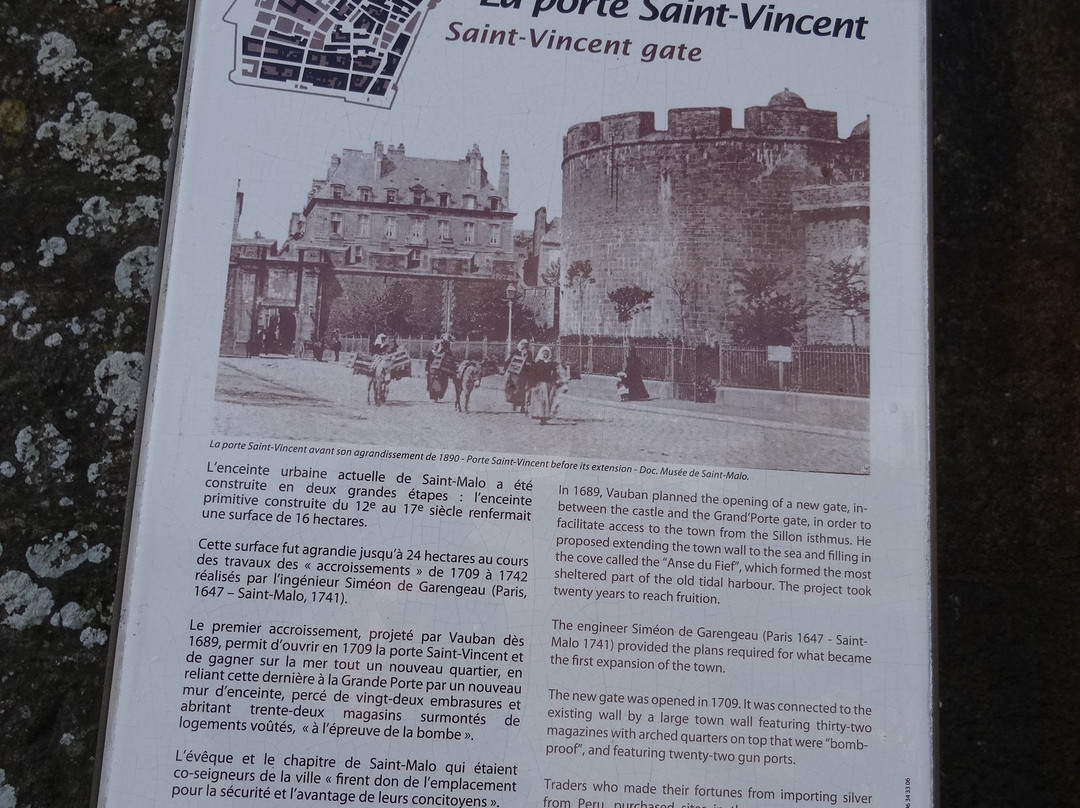 Porte Saint Vincent-圣马洛必去景点